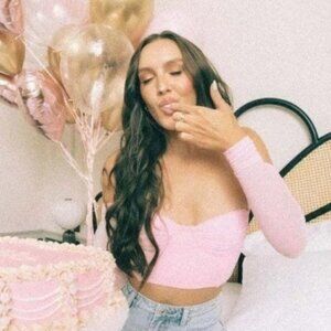 Emma Rose x Beginning Boutique HBD Pink Top